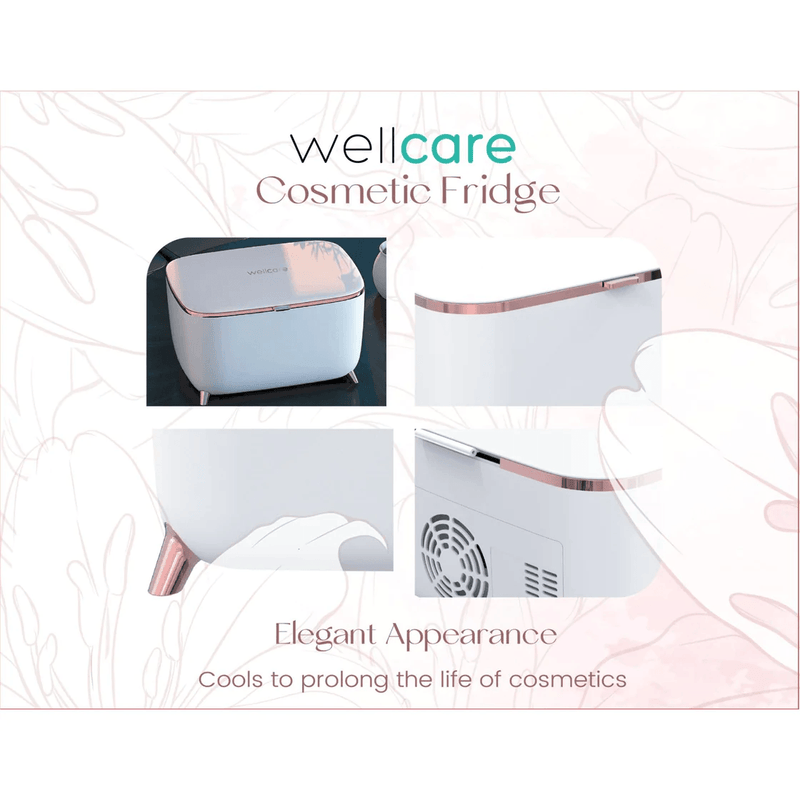Wellcare Make Up Cosmetic Fridge 6 Litre 330x254x191mm HTF502 - SuperOffice