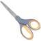 Westcott Titanium Bonded Scissors Pointed Tip Straight Handle 7 Inch Gray/Yellow 13526 - SuperOffice