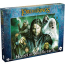 Winning Moves Lord of the Rings Heroes of Middle-earth 1000 Piece Puzzle WM01342-ML1 - SuperOffice