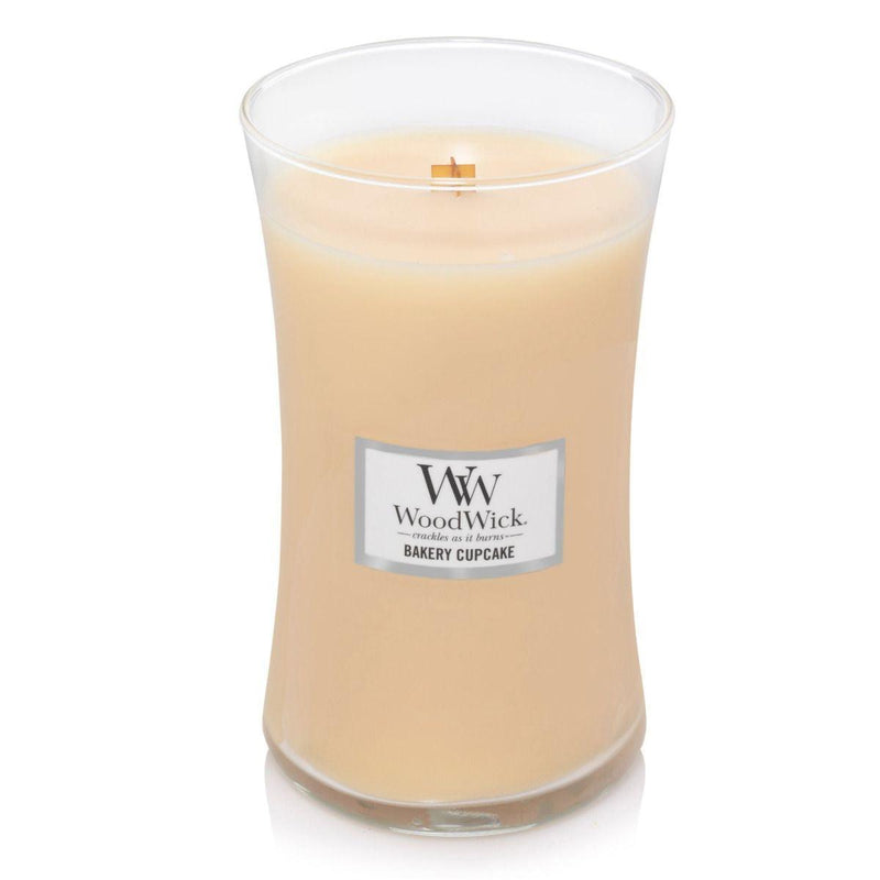 WoodWick Bakery Cupcake Large Candle Crackles As It Burns 610G Hourglass 93251 - SuperOffice