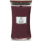 WoodWick Black Cherry Large Candle Crackles As It Burns 610G Hourglass 93100 - SuperOffice