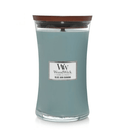 Woodwick Blue Java Banana Large Candle Crackles As It Burns 610G Hourglass 1647923 - SuperOffice