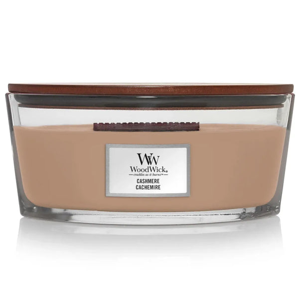 Woodwick Cashmere Candle Crackles As It Burns Ellipse Hearthwick WW1720918 - SuperOffice