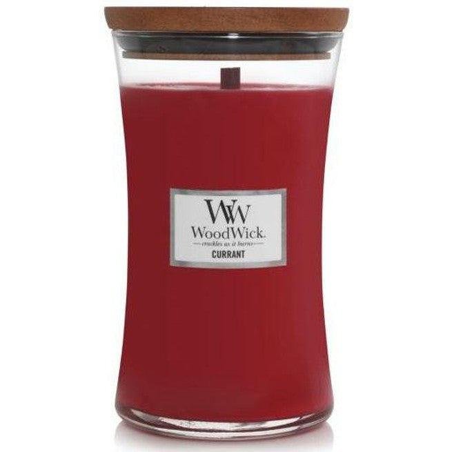 WoodWick Currant Tangerine Large Candle Crackles As It Burns 610G Hourglass 93117 - SuperOffice