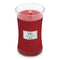WoodWick Currant Tangerine Large Candle Crackles As It Burns 610G Hourglass 93117 - SuperOffice