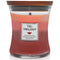 Woodwick Exotic Spices Trilogy Medium Candle Crackles As It Burns 275G Hourglass WW92906 - SuperOffice