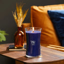 WoodWick Hinoki Dahlia Large Candle Crackles As It Burns 610G Hourglass WW1743611 - SuperOffice