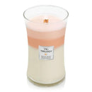 WoodWick Island Getaway Trilogy Large Candle Crackles As It Burns 610G Hourglass 93967 - SuperOffice