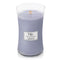Woodwick Lavendar Spa Large Candle Crackles As It Burns 610G Hourglass 93492 - SuperOffice