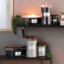 WoodWick Lavender & Cedar Large Candle Crackles As It Burns 610G Hourglass 1666272 - SuperOffice