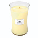 Woodwick Lemongrass Lily Large Candle Crackles As It Burns 610G Hourglass 93065 - SuperOffice
