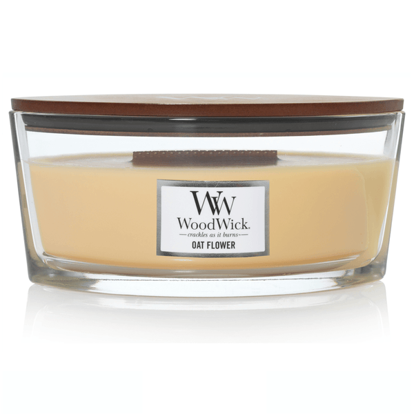 Woodwick Oat Flower Candle Crackles As It Burns Ellipse Hearthwick 1647911 - SuperOffice