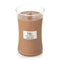 WoodWick Oatmeal Cookie Large Candle Crackles As It Burns 610G Hourglass 93053 - SuperOffice