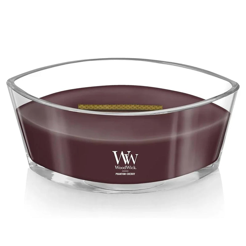 Woodwick Phantom Cherry Candle Crackles As It Burns Ellipse Hearthwick WW1759814 - SuperOffice