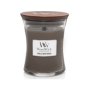 Woodwick Sand & Driftwood Medium Candle Crackles As It Burns 275G Hourglass 92378 - SuperOffice