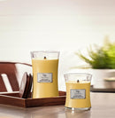 Woodwick Seaside Mimosa Large Candle Crackles As It Burns 610G Hourglass 93085 - SuperOffice