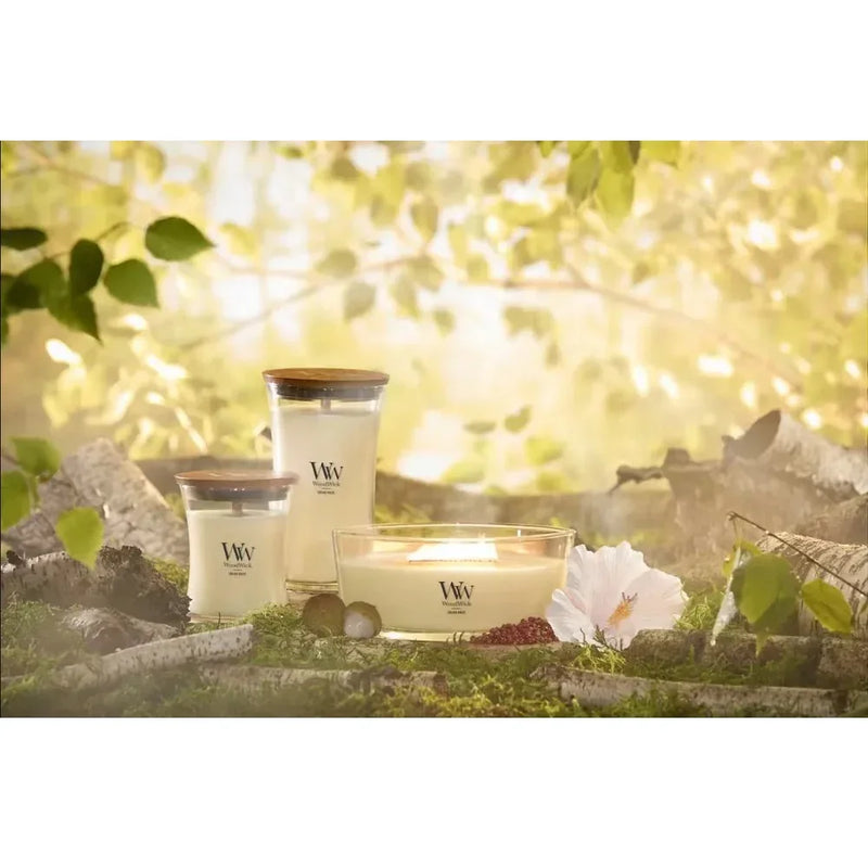 WoodWick Solar Haze Large Candle Crackles As It Burns 610G Hourglass WW2643829 - SuperOffice