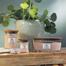 WoodWick Vanilla & Sea Salt Candle Crackles As It Burns Ellipse Hearthwick 76191 - SuperOffice