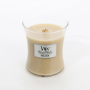 Woodwick Vanilla Bean Medium Candle Crackles As It Burns 275G Hourglass 92112 - SuperOffice