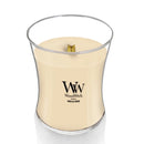 WoodWick Vanilla Bean Medium Candle Crackles As It Burns 275G Hourglass WW92112 - SuperOffice