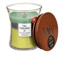 Woodwick Woodland Shade Trilogy Candle Crackles As It Burns Medium Hearthwick 76966 - SuperOffice