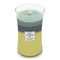 WoodWick Woodland Shade Trilogy Large Candle Crackles As It Burns 610G Hourglass 93966 - SuperOffice