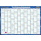 Writeraze Qc2 2020 Executive Year Planner Laminated Framed 500 X 700Mm 11600-20 - SuperOffice