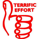 Xstamper 11432 Merit Stamp Teriffic Effort Red 5114322 - SuperOffice