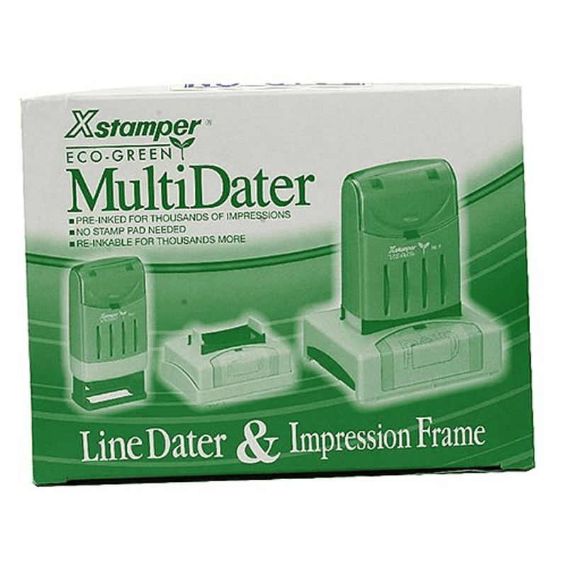 Xstamper 66205 Paid Multi Dater Date Stamp 5662050 - SuperOffice