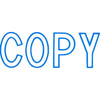 Xstamper Cx-Bn 1006 Message Stamp Copy Blue 5010060 - SuperOffice