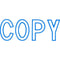 Xstamper Cx-Bn 1006 Message Stamp Copy Blue 5010060 - SuperOffice