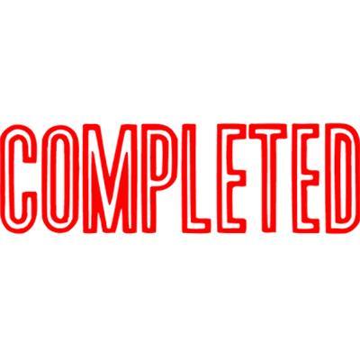 Xstamper Cx-Bn 1026 Message Stamp Completed Red 5010260 - SuperOffice