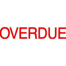 Xstamper Cx-Bn 1171 Message Stamp Overdue Red 5011710 - SuperOffice