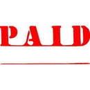 Xstamper Cx-Bn 1221 Message Stamp Paid Red 5012212 - SuperOffice