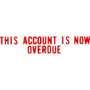Xstamper Cx-Bn 1344 Message Stamp This Account Overdue Red 5013440 - SuperOffice
