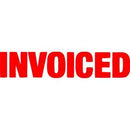 Xstamper Cx-Bn 1532 Message Stamp Invoiced Red 5015320 - SuperOffice