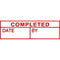 Xstamper Cx-Bn 1542 Message Stamp Completed Date By Red 5015422 - SuperOffice