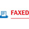 Xstamper Cx-Bn 2023 Message Stamp Faxed With Icon Red/Blue 5020230 - SuperOffice