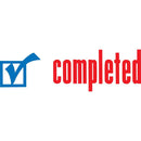 Xstamper Cx-Bn 2026 Message Stamp Completed With Icon Red/Blue 5020260 - SuperOffice