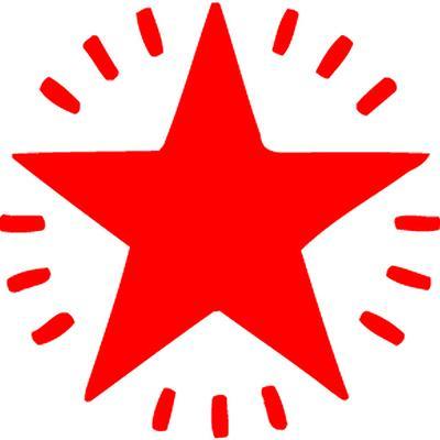 Xstamper Merit Stamp Twinkle Star Red 5113652 - SuperOffice