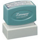 Xstamper N12 Custom Made Pre-Inked Address Stamp 25.4 X 50.8Mm N12 - SuperOffice