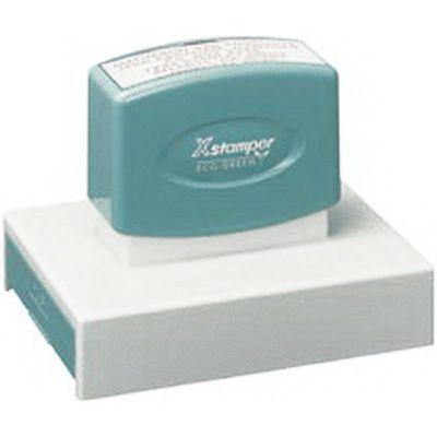 Xstamper N28 Custom Made Pre-Inked Stamp 65 X 100Mm N28 - SuperOffice