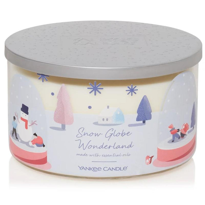 Yankee Candle 3 Wick Snow Globe Wonderland Christmas Tumbler 1726901 - SuperOffice