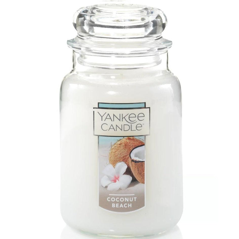 Yankee Candle Classic Coconut Beach Large Jar 623g 1523480 - SuperOffice