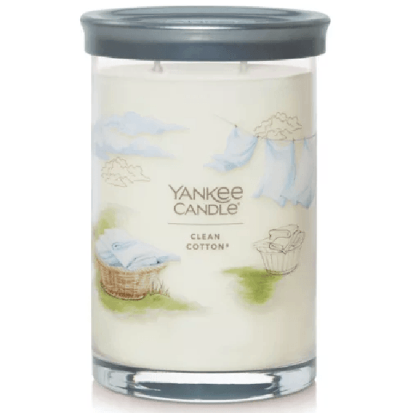Yankee Candle Clean Cotton Signature Collection Large Tumbler 1630643 - SuperOffice