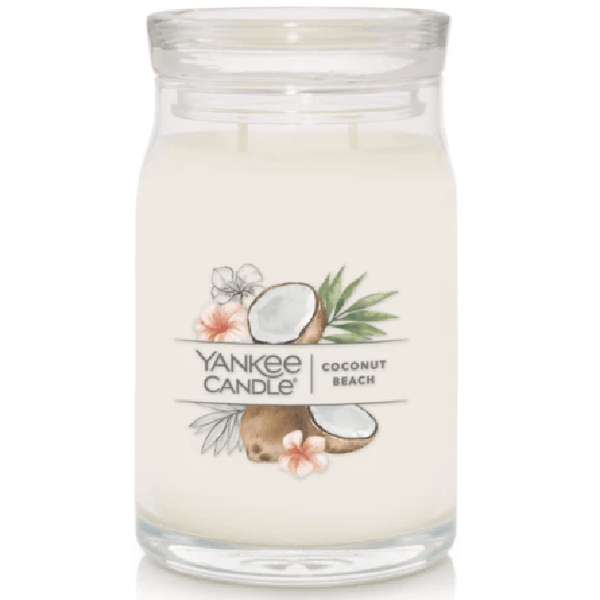 Yankee Candle Coconut Beach Signature Collection Large Jar 1629967 - SuperOffice