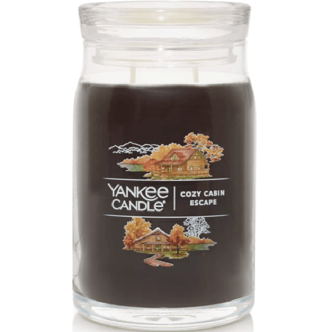 Yankee Candle Cozy Cabin Escape Signature Collection Large Jar 1631747 - SuperOffice