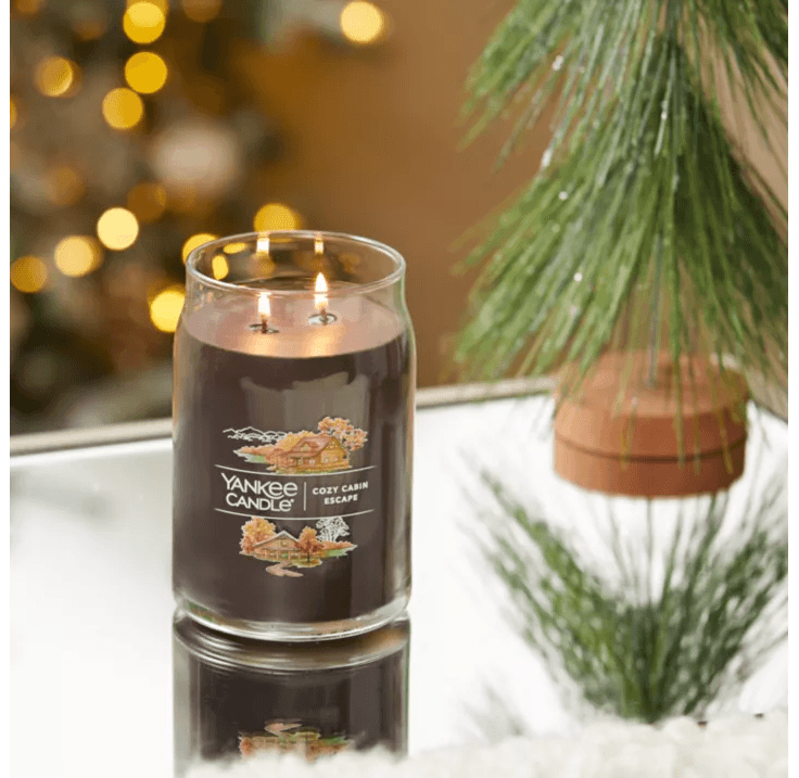 Yankee Candle Cozy Cabin Escape Signature Collection Large Jar 1631747 - SuperOffice