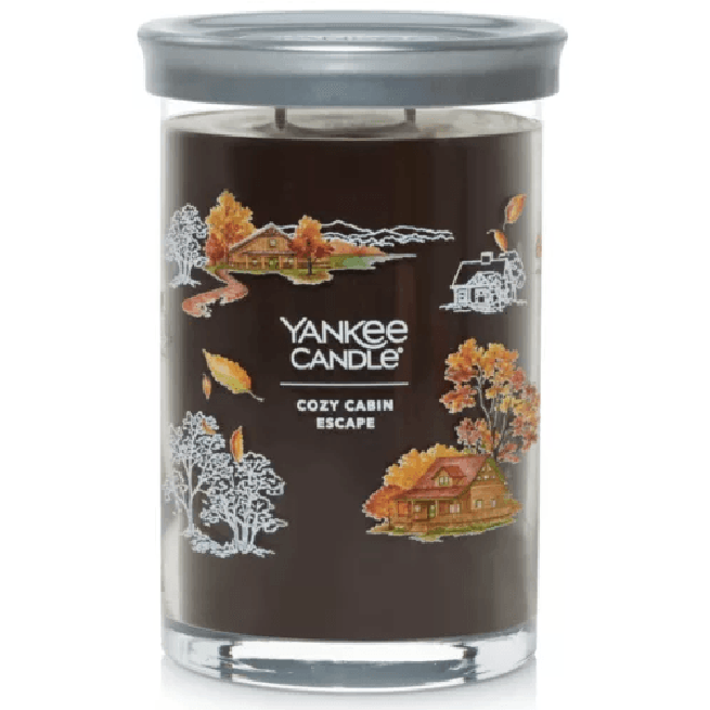 Yankee Candle Cozy Cabin Escape Signature Collection Large Tumbler 1631750 - SuperOffice