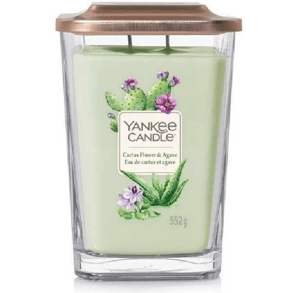Yankee Candle Elevation Large Cactus Flower & Agave Two Wicks 1630532 - SuperOffice